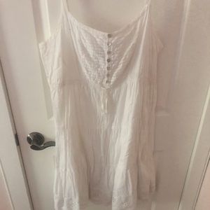 Seraphine White Maternity Sundress